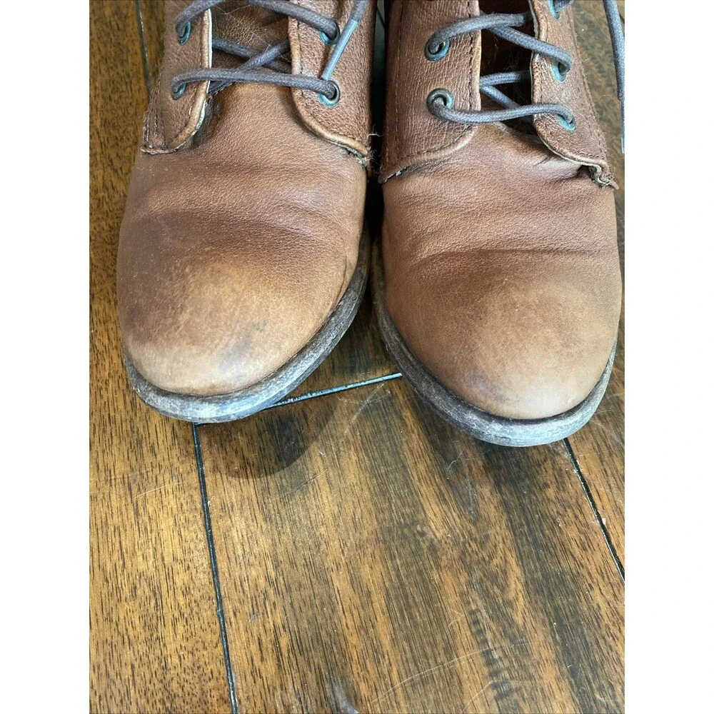 Frye Carson Lace Up Boot Size 6.5B Womens Made In Mexico - Picture 9 of 9